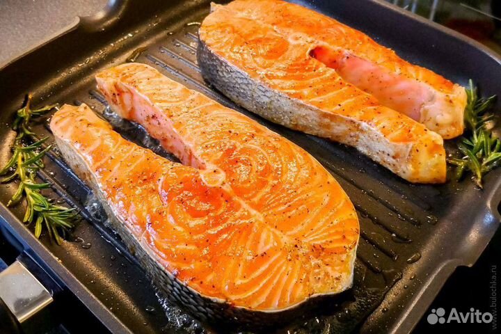 Стейки сёмги