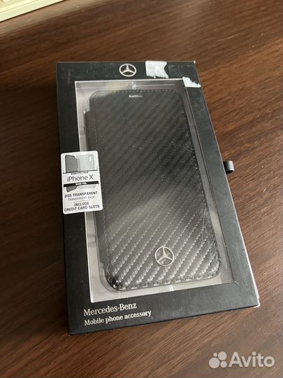 Чехол-книжка CG Mobile Mercedes для iPhone X/XS