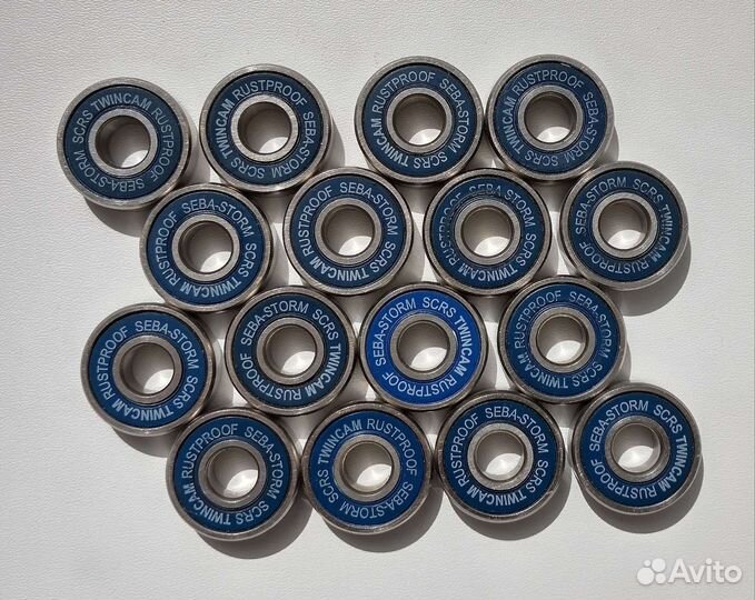 Роликовые коньки Seba, колеса-светяшки (45-46)