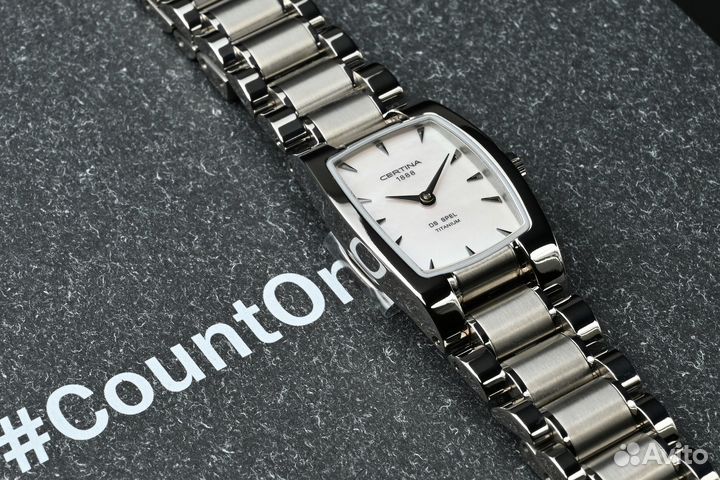Часы Certina DS Mini Titanium Швейцария новые