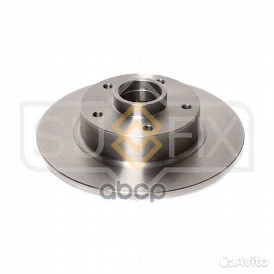 Диск тормозной зад прав/лев fx1187 sufix