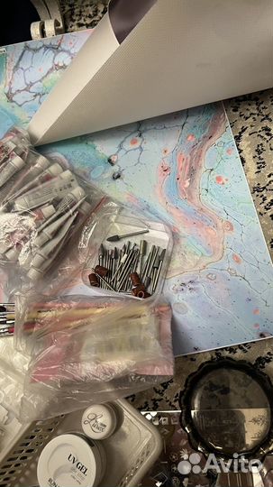 Гель-лаки, гель-краски, фрезы, альбом