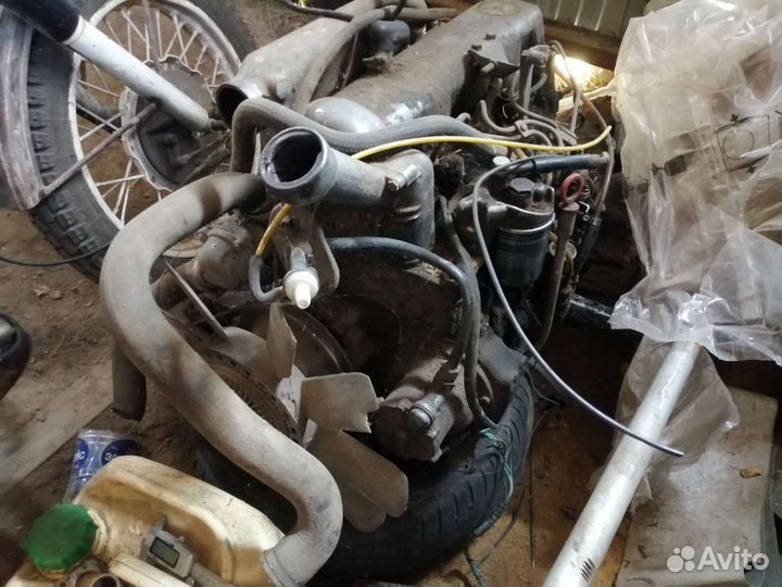Двигатель мерседес в сборе