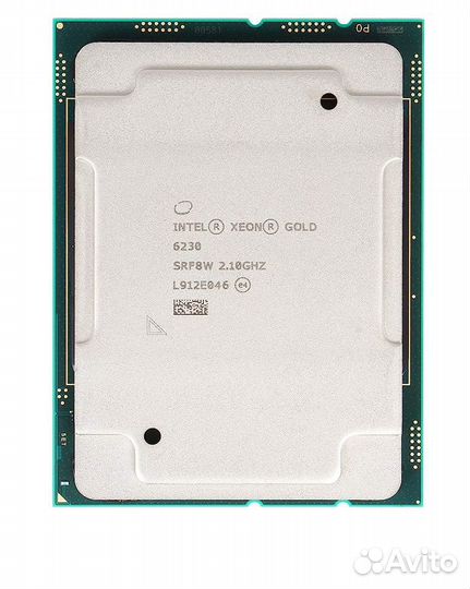 Процессор Intel Xeon Gold 6230 LGA3647, 20 x 2100