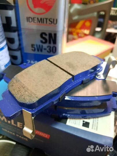 Колодки передние керамика Honda Civic