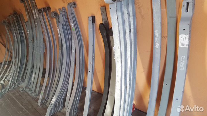 Рессоры Mercedes Sprinter w906 однолистовые