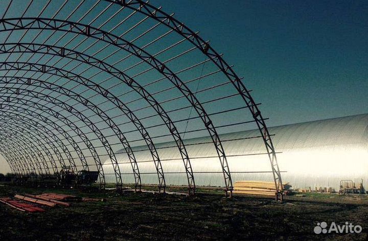 Строительство складов, ангаров, навесов под ключ