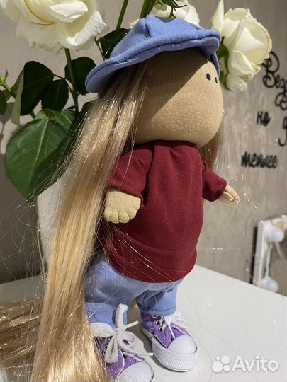 Декоративная кукла ручной работы