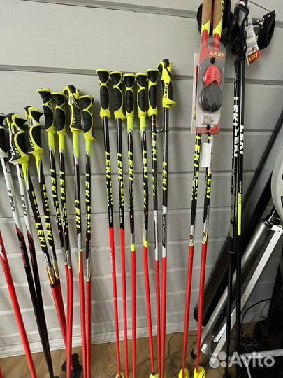 Палки горнолыжные Leki 95,100,105,110,115,120,125