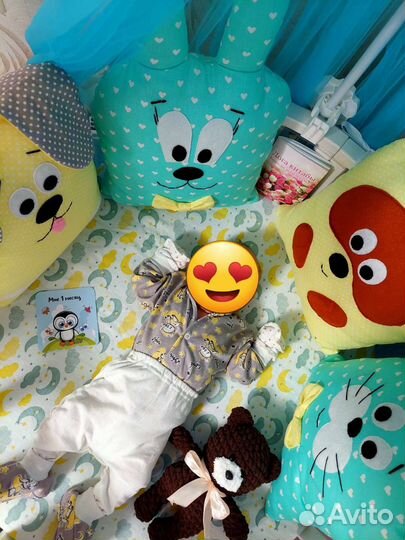 Бортики-подушки 