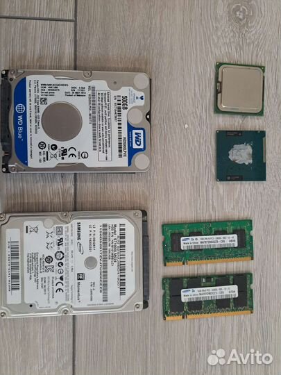 Комплектующие для ноутбука