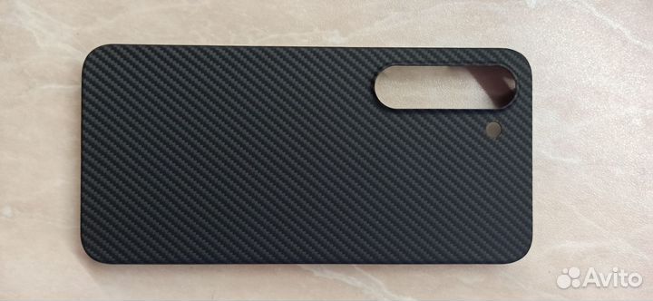 Чехол из углеродного волокна для samsung S23