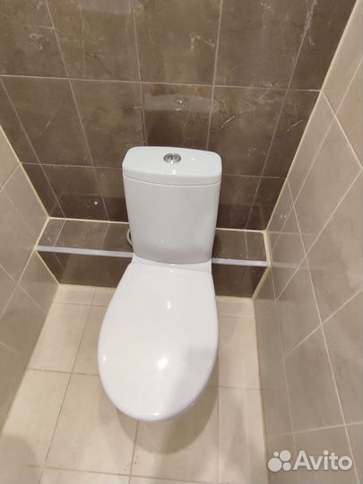 Сантехника от застройщика новая