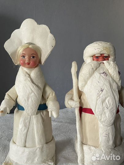 Ватные игрушки СССР