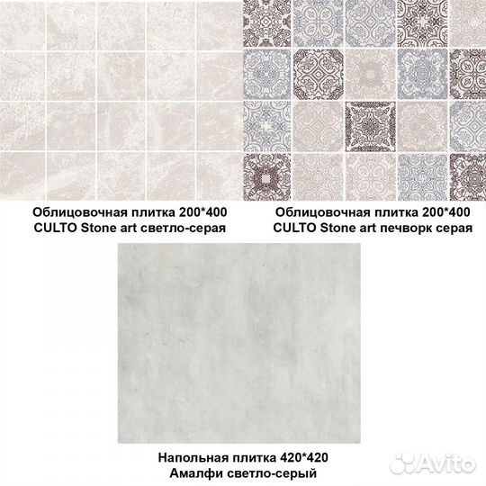 Отделка ванной с материалом