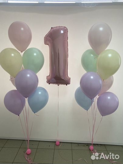 Фонтаны из шаров