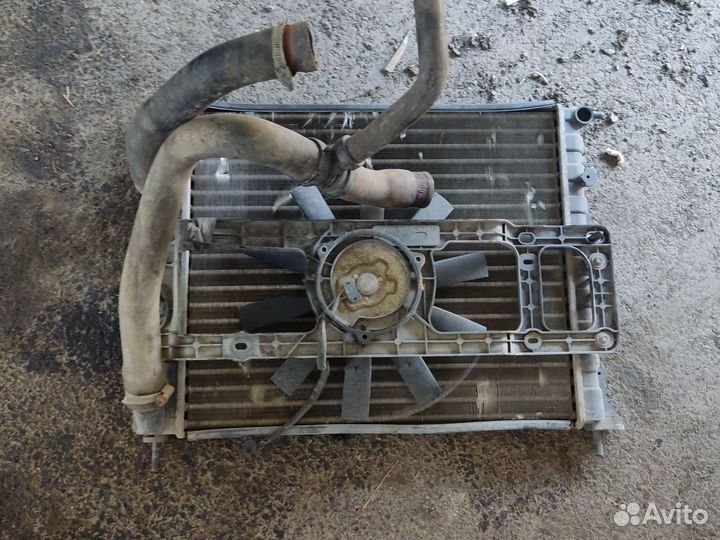 Renault Logan Радиатор охлаждения двигателя
