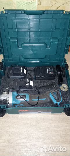 Аккумуляторная болгарка makita 125