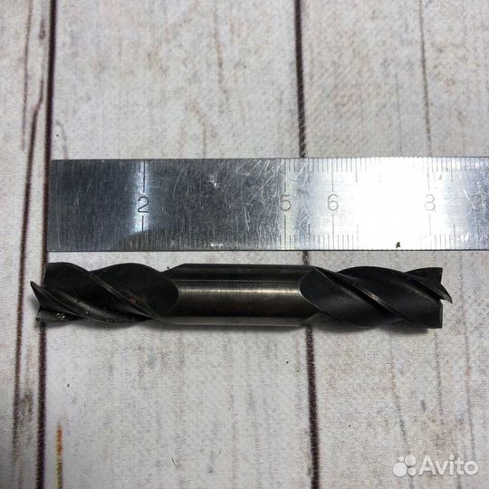 Фреза концевая d12 z4 Р6М5 ц/х двухсторонняя