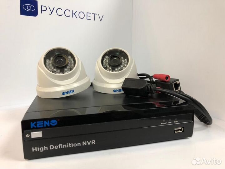 Комплект видеонаблюдения 4-х канальный