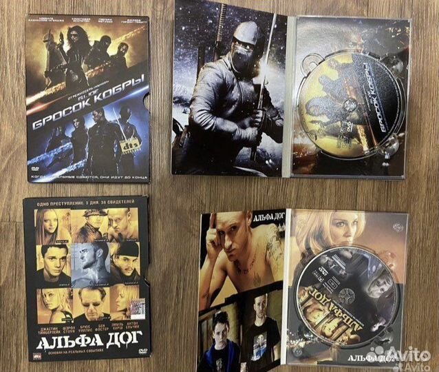 Диски DVD фильмы Лицензия разные жанры