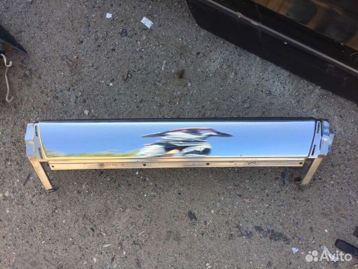 Задний бампер Mitsubishi Pajero III