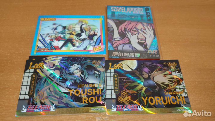 Карточки блич тысячелетная война bleach