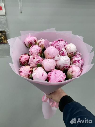 Пионы, цветы от производителя. Работаем 24 часа