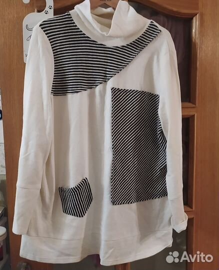 Стильный тонкий свитер на 50-60 р