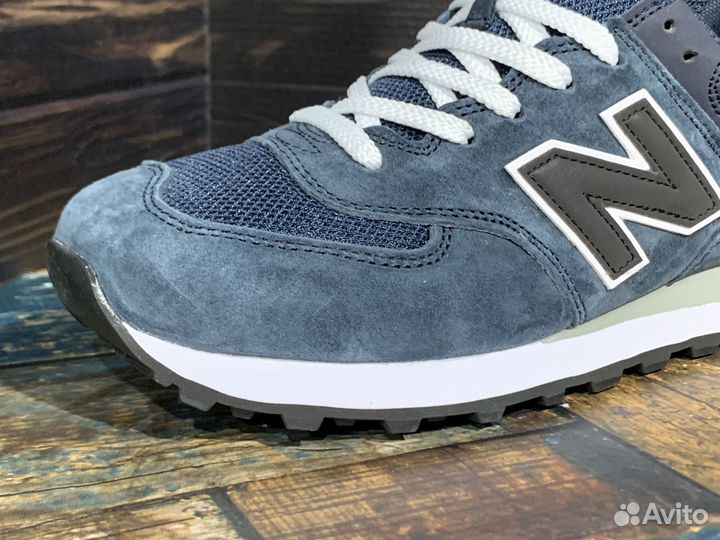 Мужские кроссовки New Balance 574 Navy Black