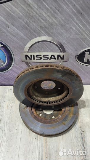 Тормозной диск перед Nissan teana J32