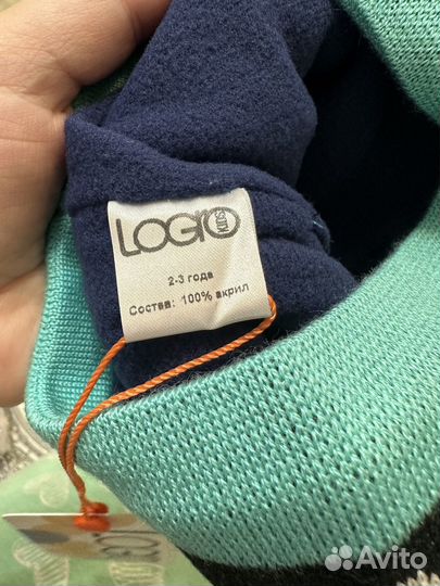 Шапка новая Logro, the brand 2-3, 5-8