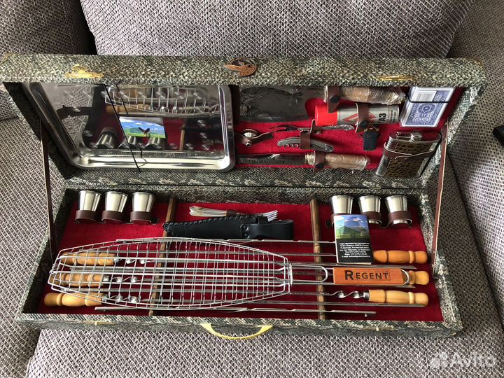 Подарочный шашлычный набор кизляр