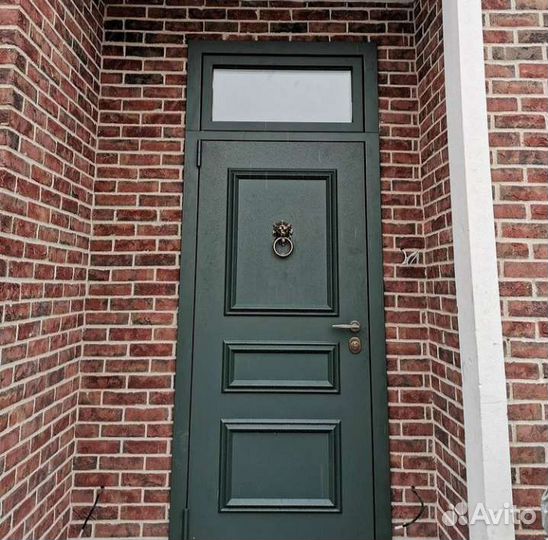 Дверь входная металлическая с фрамугой см 800