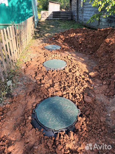 Септик под ключ из жби колец
