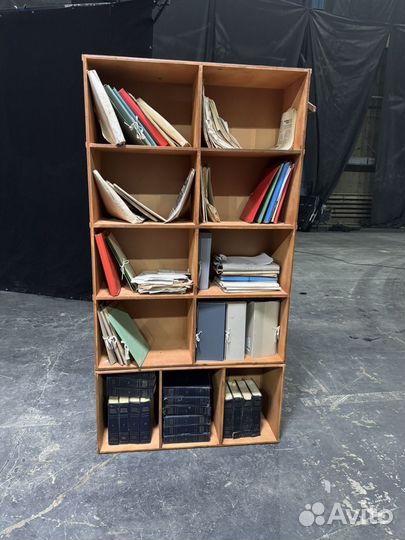 Стеллажи деревянные