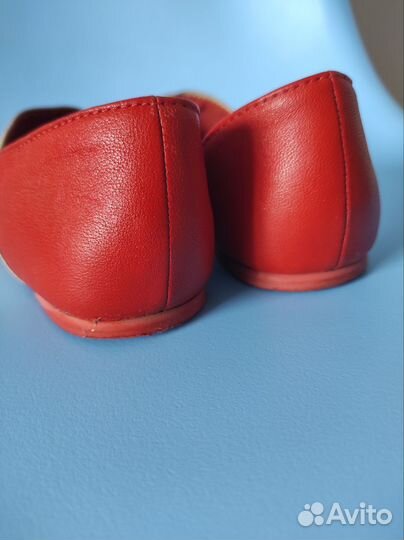 Туфли балетки Benneton кожа