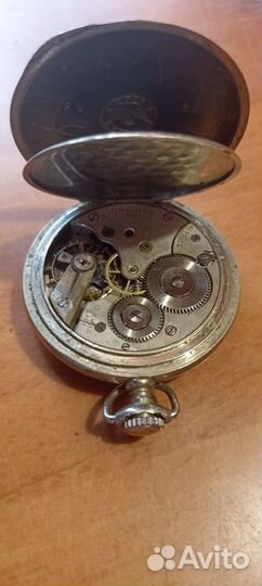Швейцарские карманные часы Longines. Антикварные
