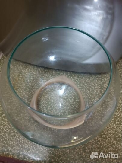 Аквариум круглый СССР