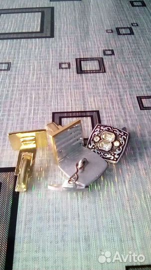 Запонки и зажим для галстука СССР