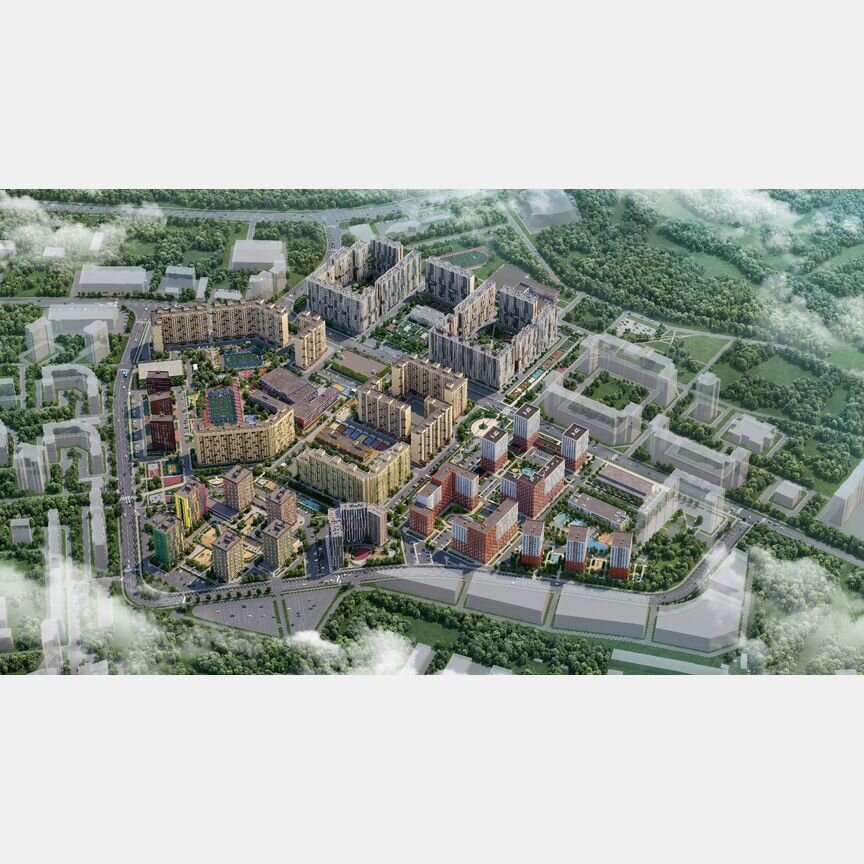 1-к. квартира, 37,4 м², 17/18 эт.