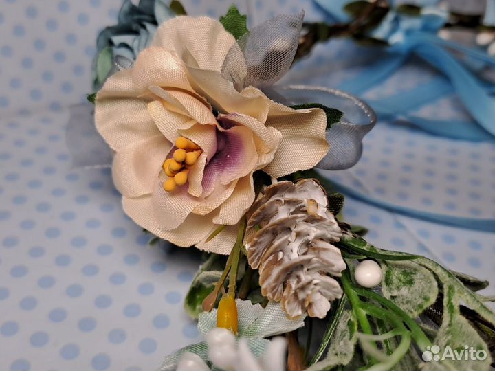 Венок на голову для праздника весны