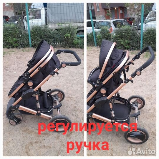 Коляска трансформер 2в1 Wisesonle