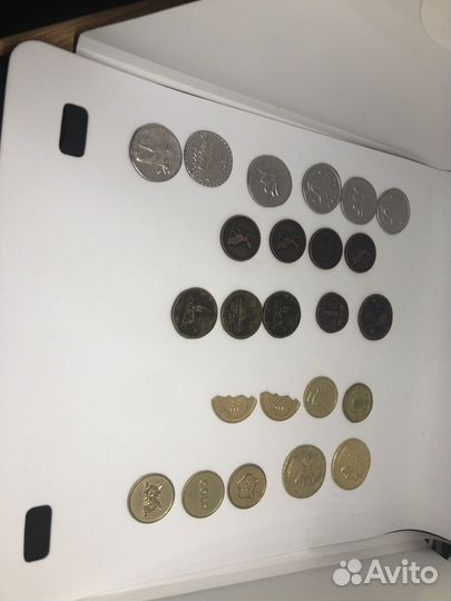 Монеты из магазина 
