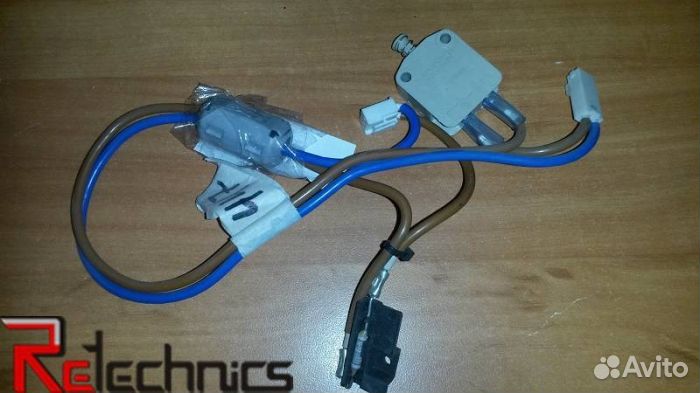 Кабель питания с концевиком лампы и термопредохра