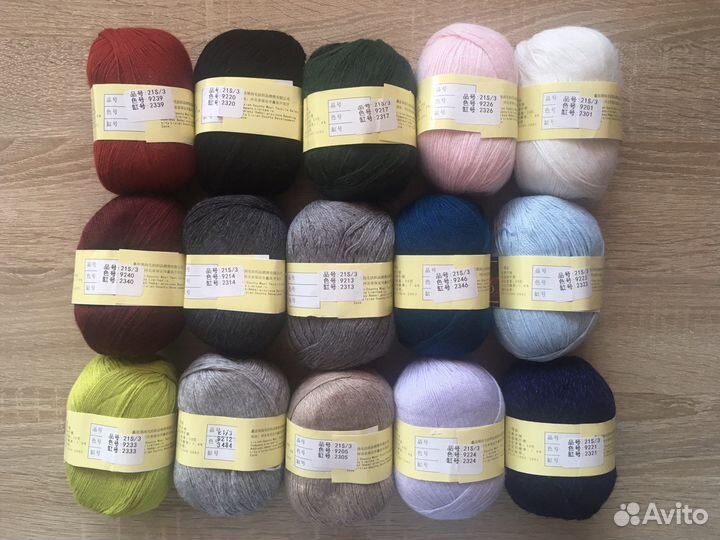 Пряжа кашемир