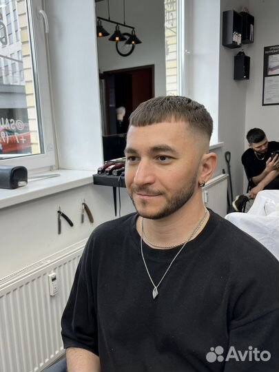 Мужская стрижка от барбера