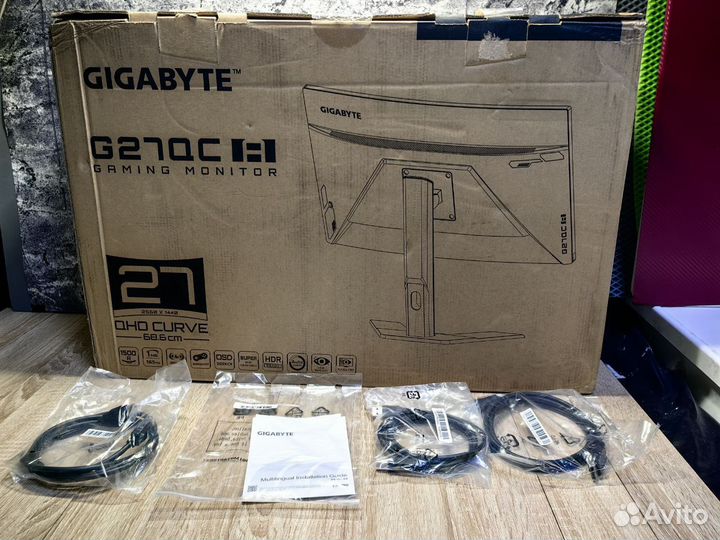 Новый монитор gigabyte 27
