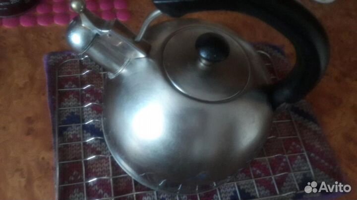 Чайник советский металлический
