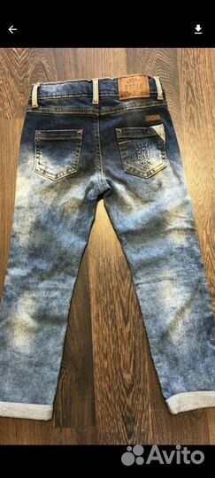 Джинсы и джинсовка Mothercare р104